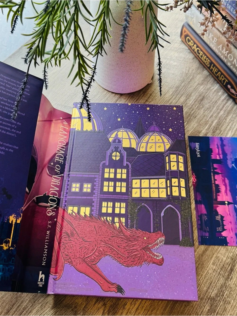 Fairyloot Exclusive Edition A Language Of Dragons by S. F. Williamson